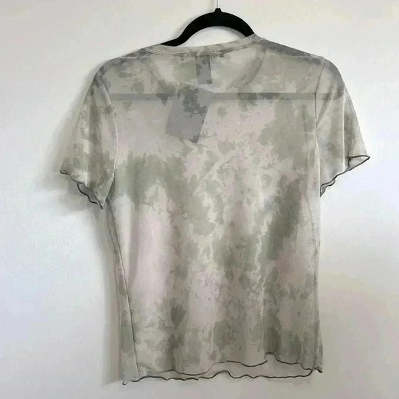 BNWT Rebel Sugar mesh shortsleeve Top size M - Picture 2 of 2